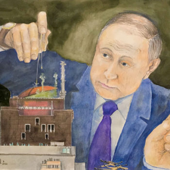 Putin – Atomkraftwerk Saporischschja