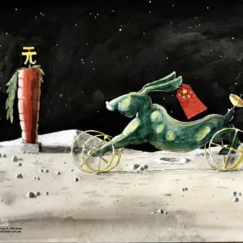 Landung der Raumsonde Chinas auf der Mondrückseite