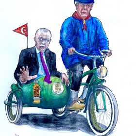 Fahrradtag – Erdogan am Ziel